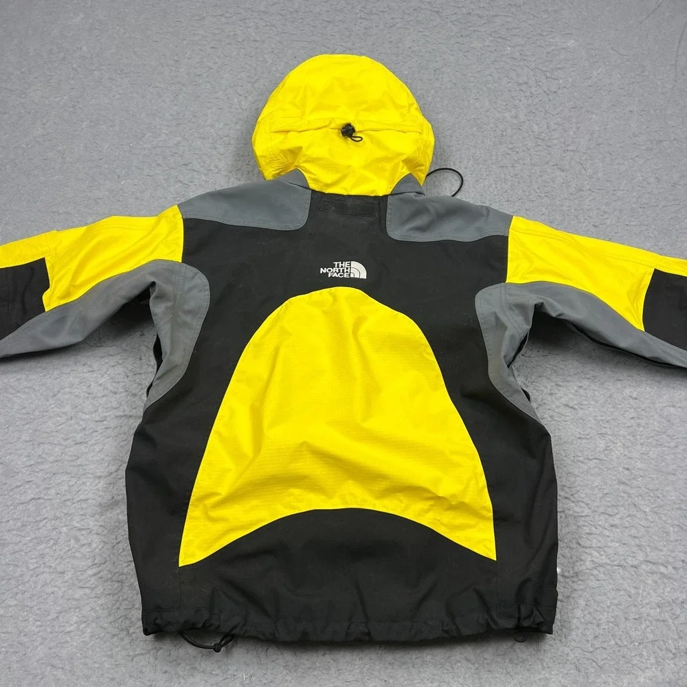 VTG The North Face Gore-Tex Pro Search & Rescue Jacket Men's Large Yellow Hooded
